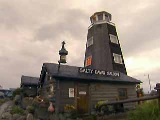  阿拉斯加州:  美国:  
 
 Salty Dawg Saloon, Homer